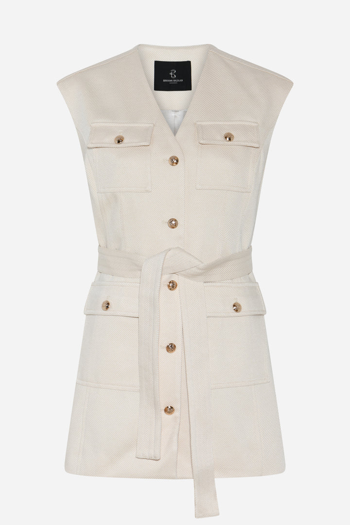 Bruuns Bazaar Women CalcareaBBThelmas vest Vest Kit
