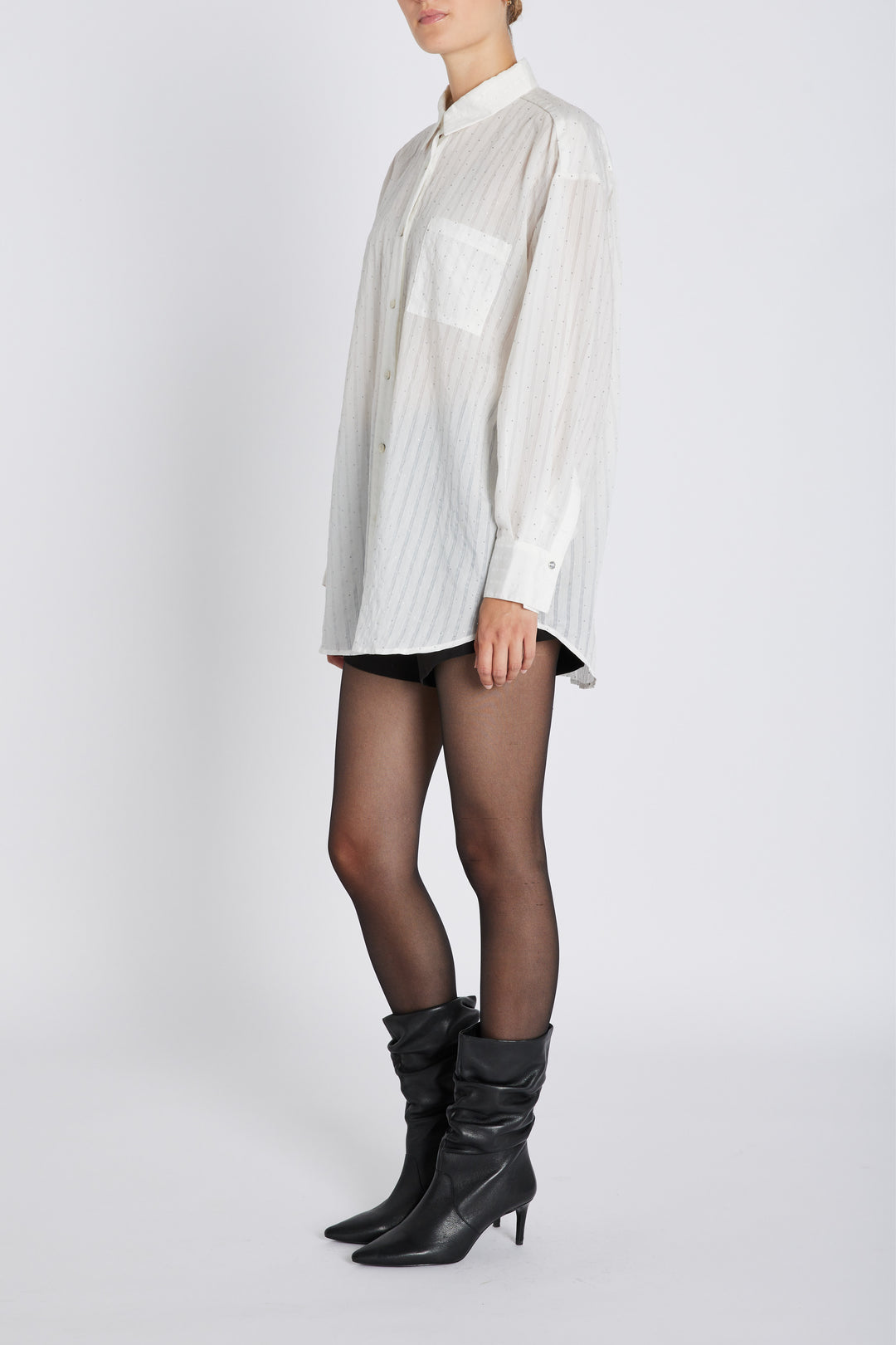 Bruuns Bazaar Women CalceoBBLowisa shirt Shirts White cream stripe
