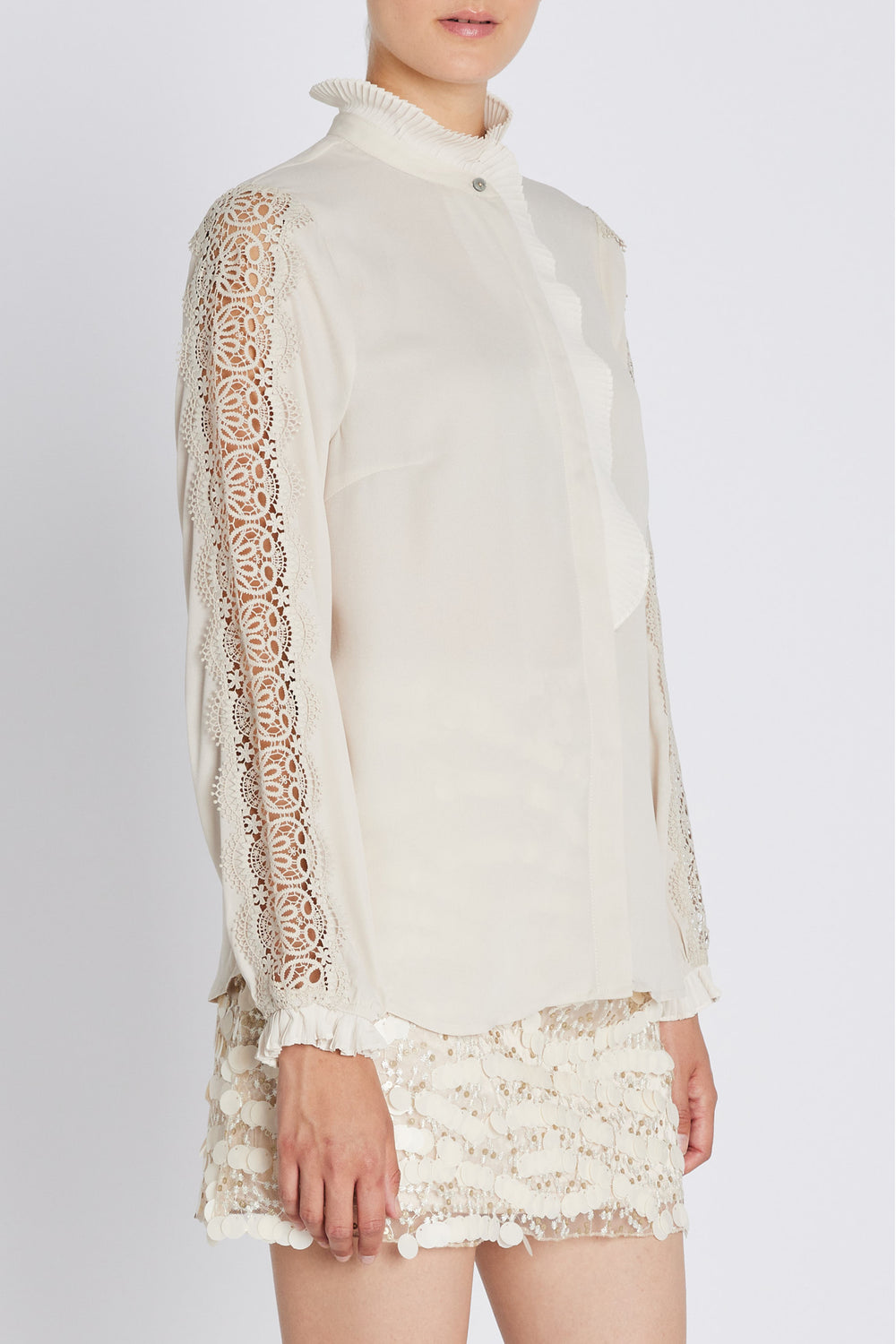 Bruuns Bazaar Women CamillaBBVenya shirt Shirts Silver Cloud