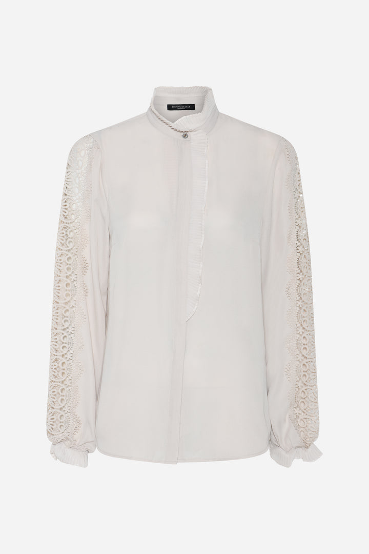 Bruuns Bazaar Women CamillaBBVenya shirt Shirts Silver Cloud