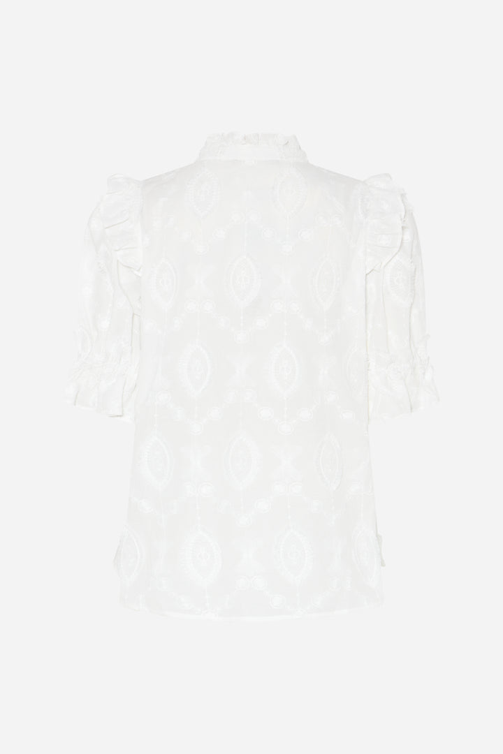 Bruuns Bazaar Women CanterburyBBCaro shirt Shirts White