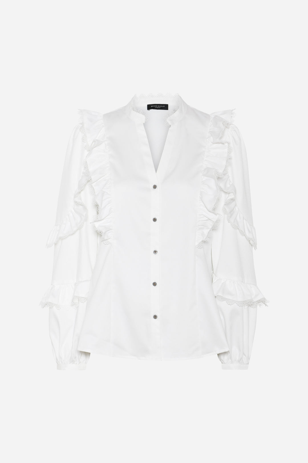Bruuns Bazaar Women CardiniBBTaya shirt Shirts Snow White
