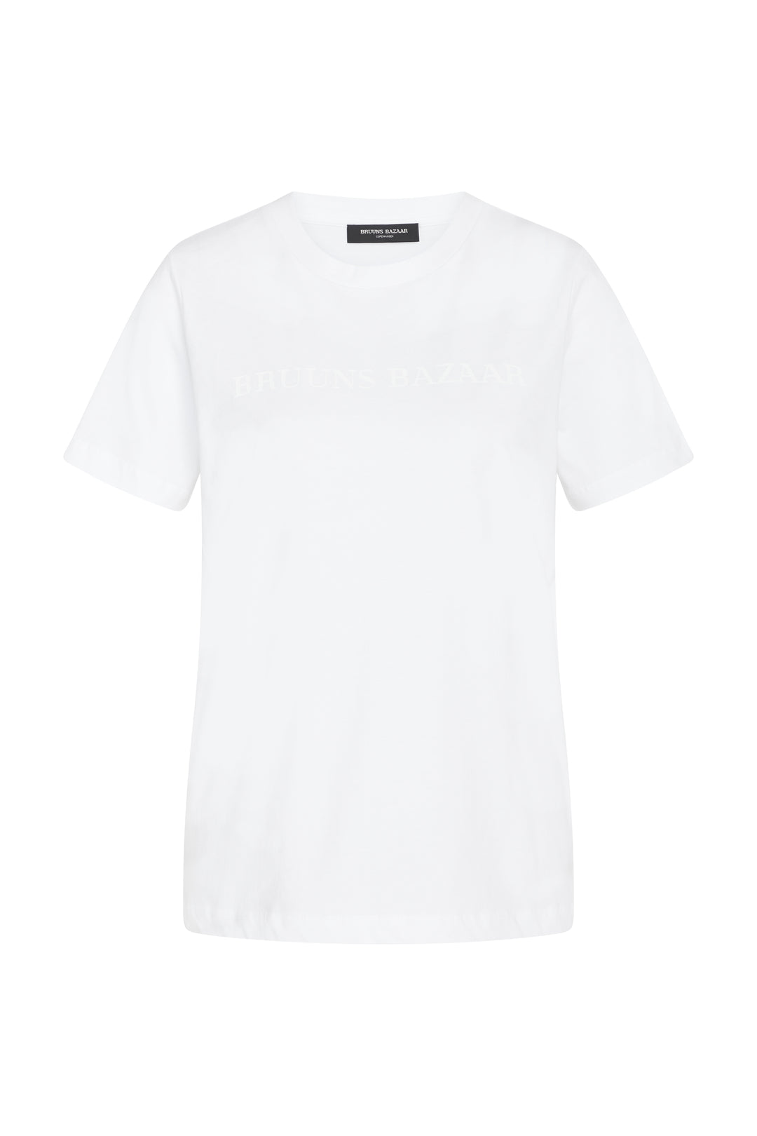 Bruuns Bazaar Women CarlaBBLogo tee T-shirts White