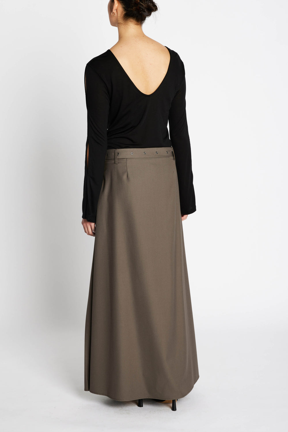 Bruuns Bazaar Women CarotaBBTuva skirt Skirt Dark Concrete