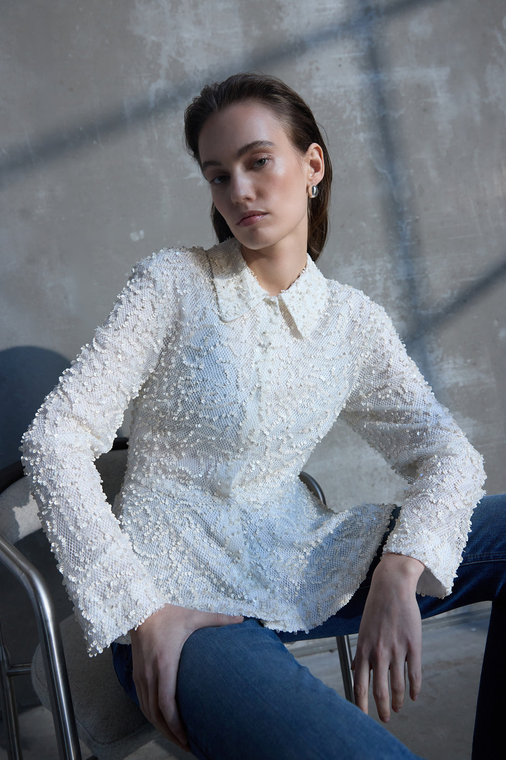 Bruuns Bazaar Women CaryumBBStella shirt Shirts Snow White