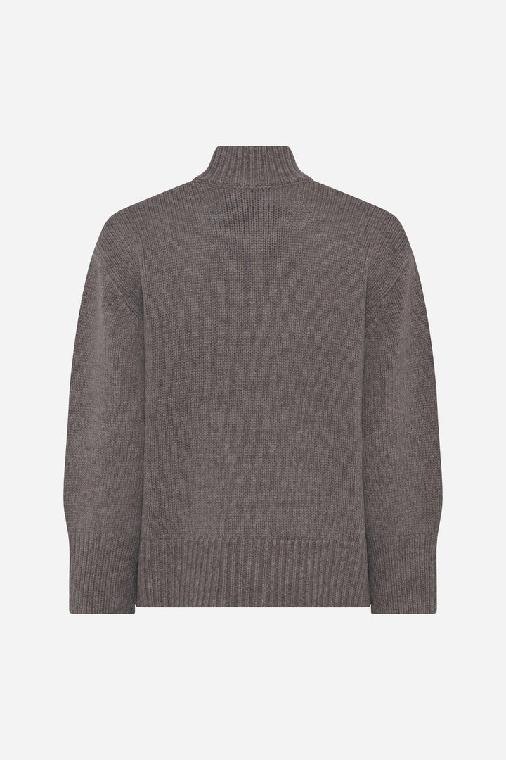 Bruuns Bazaar Women CashmeraBBDisa knit Knit Earth Brown