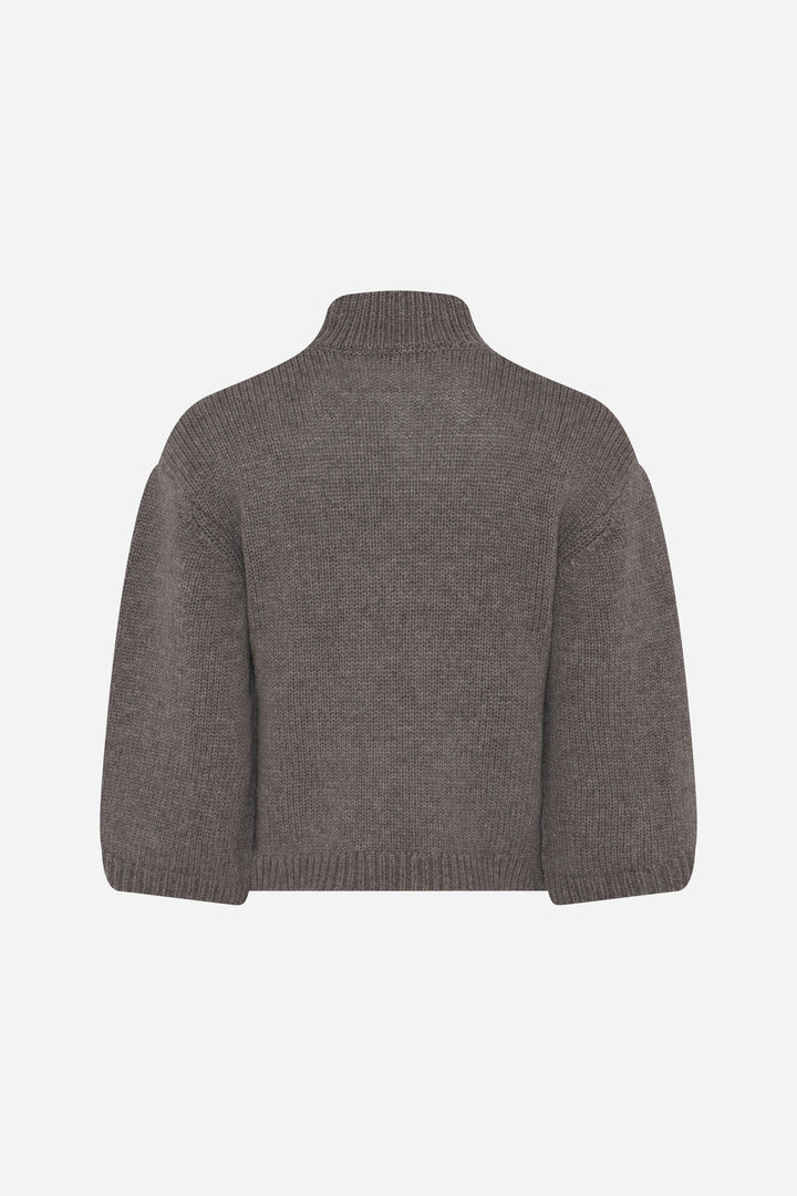 Bruuns Bazaar Women CashmeraBBViva knit Knit Earth Brown.
