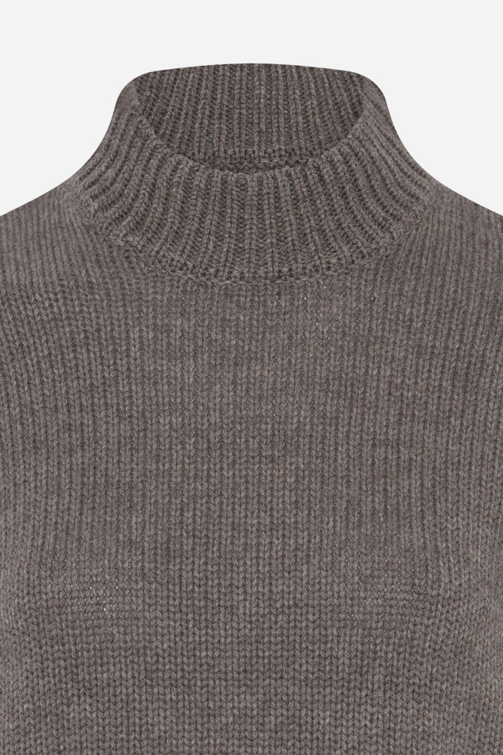Bruuns Bazaar Women CashmeraBBViva knit Knit Earth Brown.