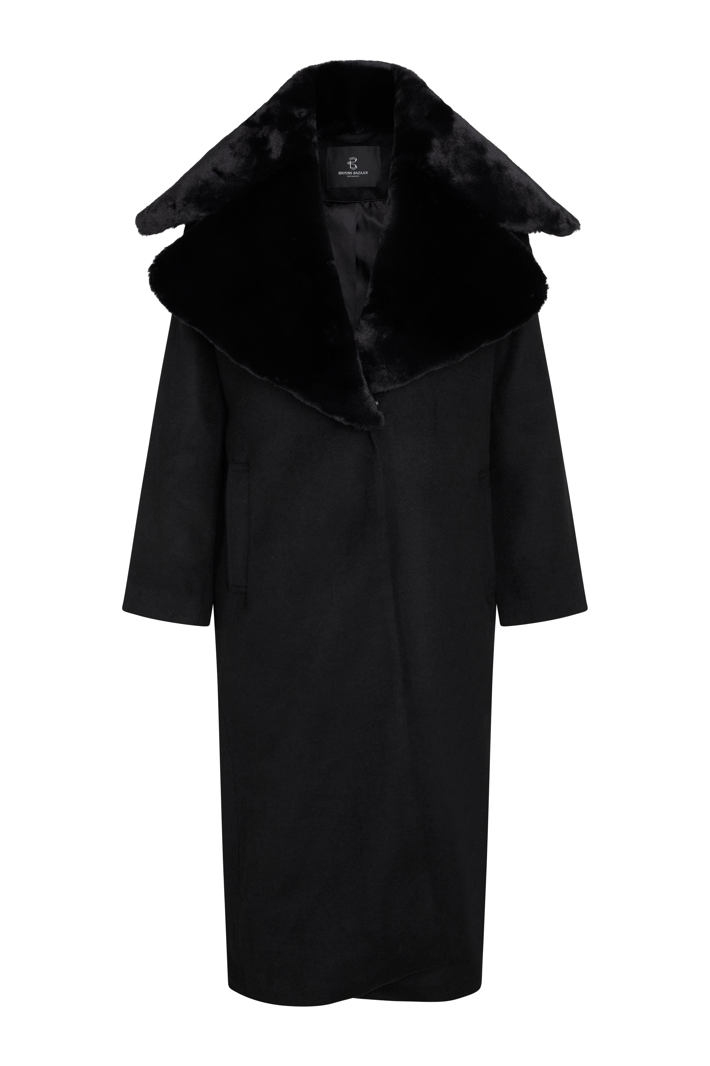 MARNO Helena coat ブラック Elsa Double Cashmere Coat – La Garçonne