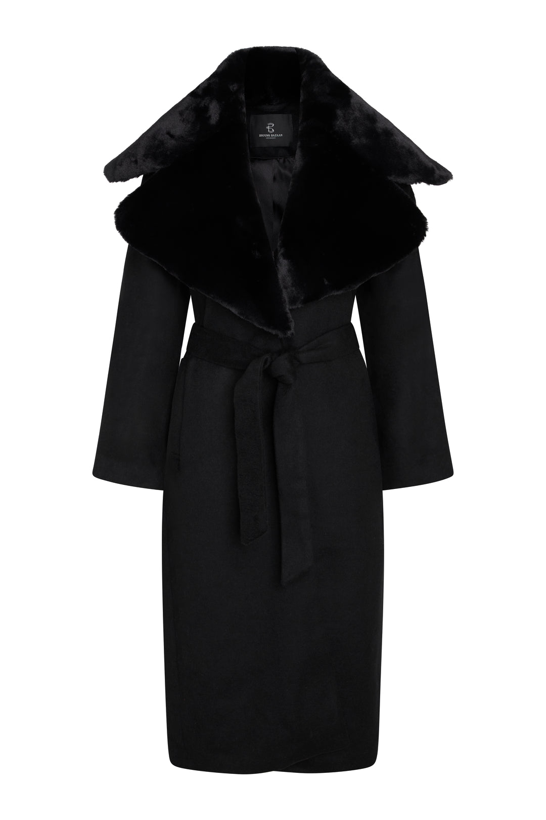 Bruuns Bazaar Women CatarinaBBFurra coat Outerwear Black