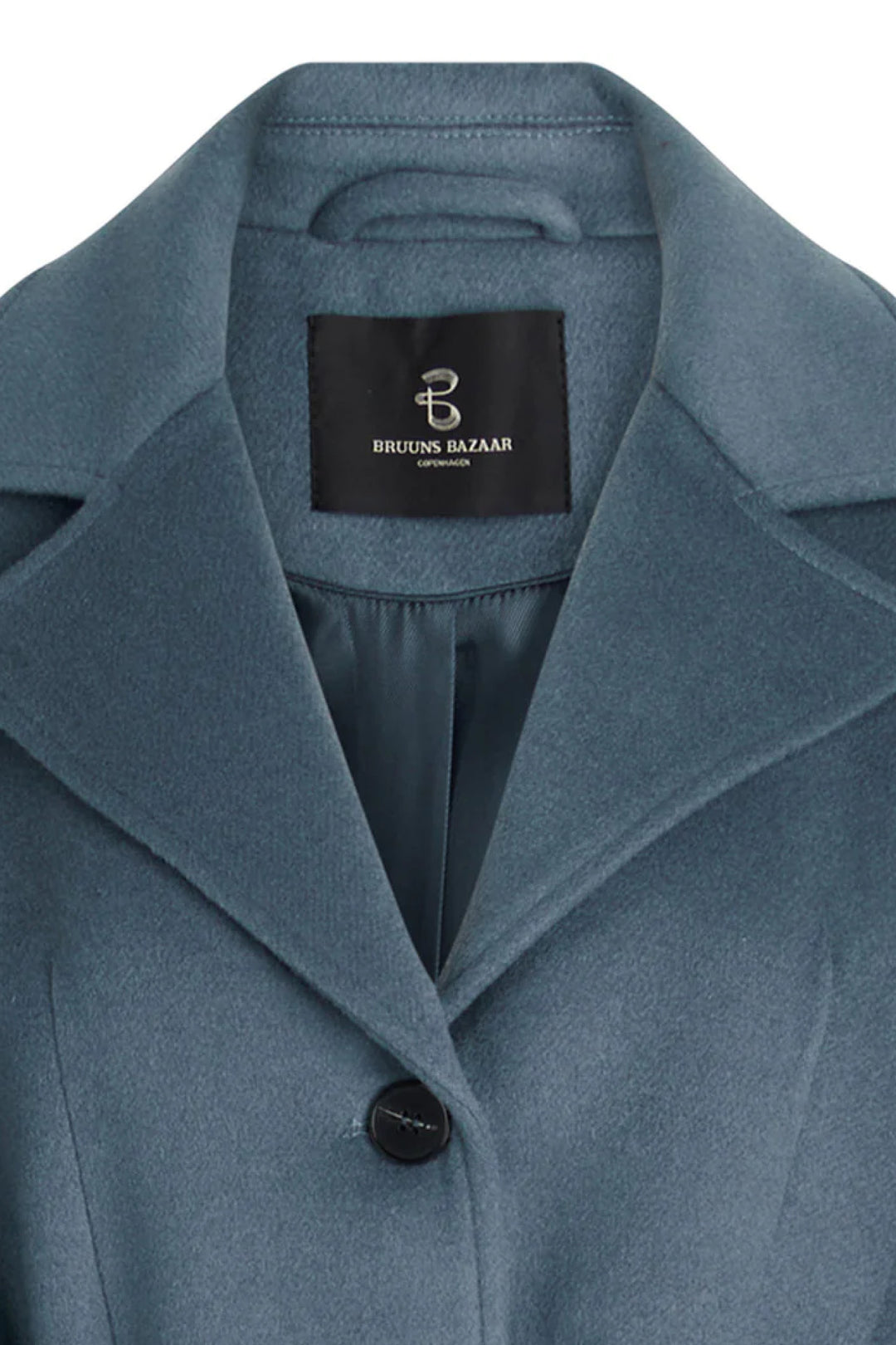 Bruuns Bazaar Women CatarinaBBNovelle coat Outerwear Blue Mirage