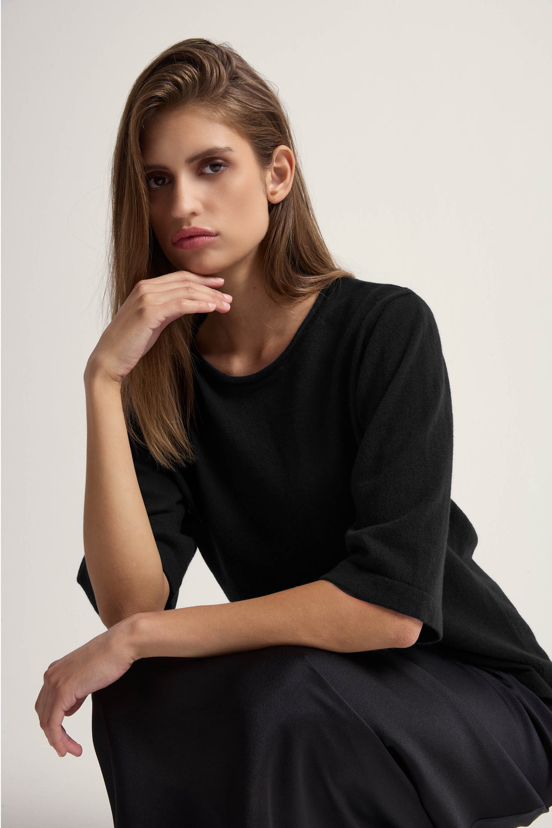 Bruuns Bazaar Women ChalinaBBAndra knit Knit Black