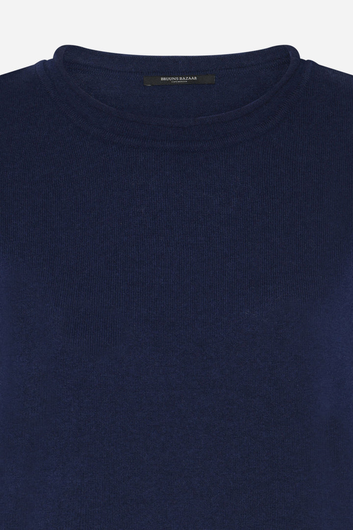 Bruuns Bazaar Women ChalinaBBAndra knit Knit Dark Blue
