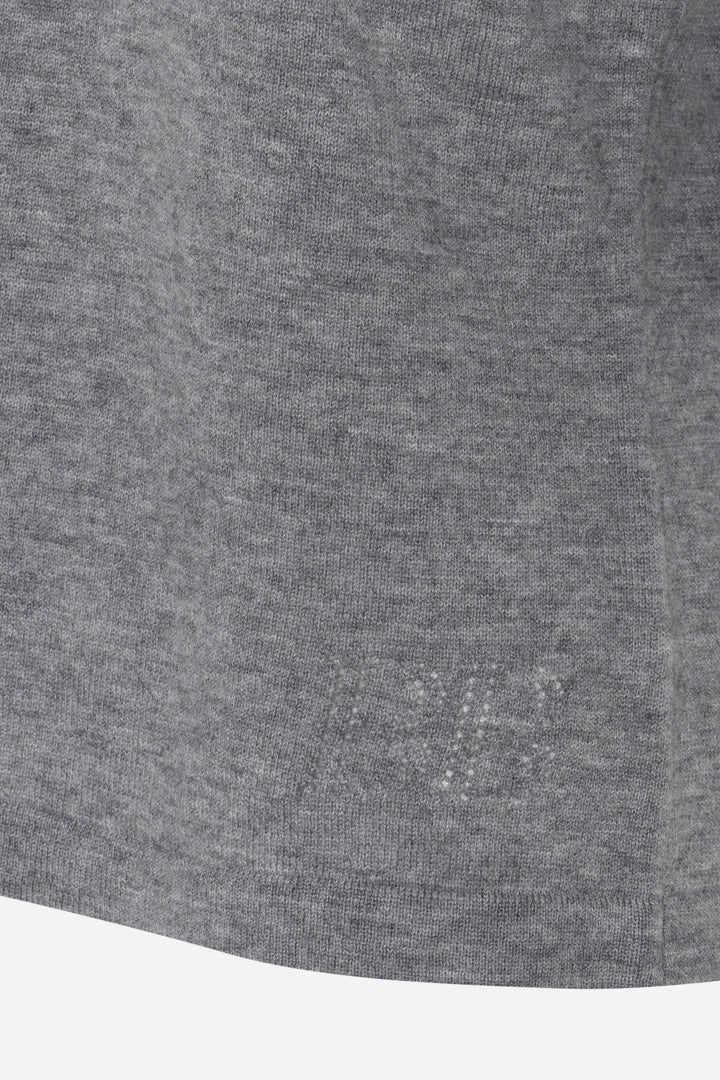 Bruuns Bazaar Women ChalinaBBAndra knit Knit Mid grey mel