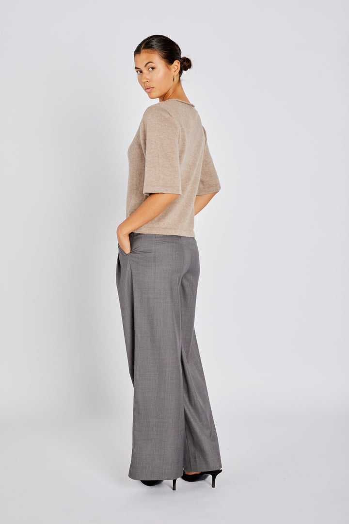 Bruuns Bazaar Women ChalinaBBAndra knit Knit Sand Melange