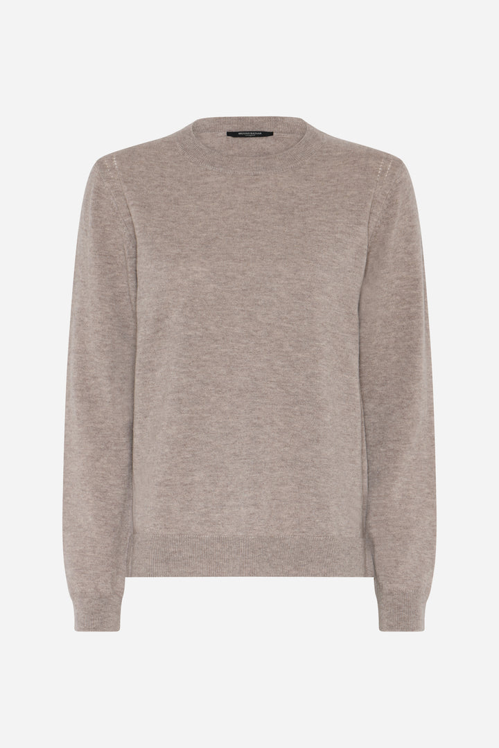 Bruuns Bazaar Women ChalinaBBAndras knit Knit Sand Melange