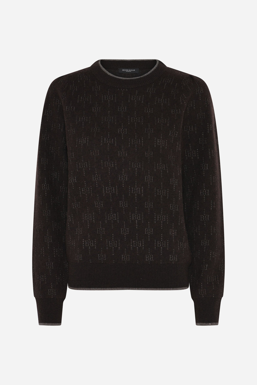 Bruuns Bazaar Women ChalinaBBElesa knit Knit Dark Brown