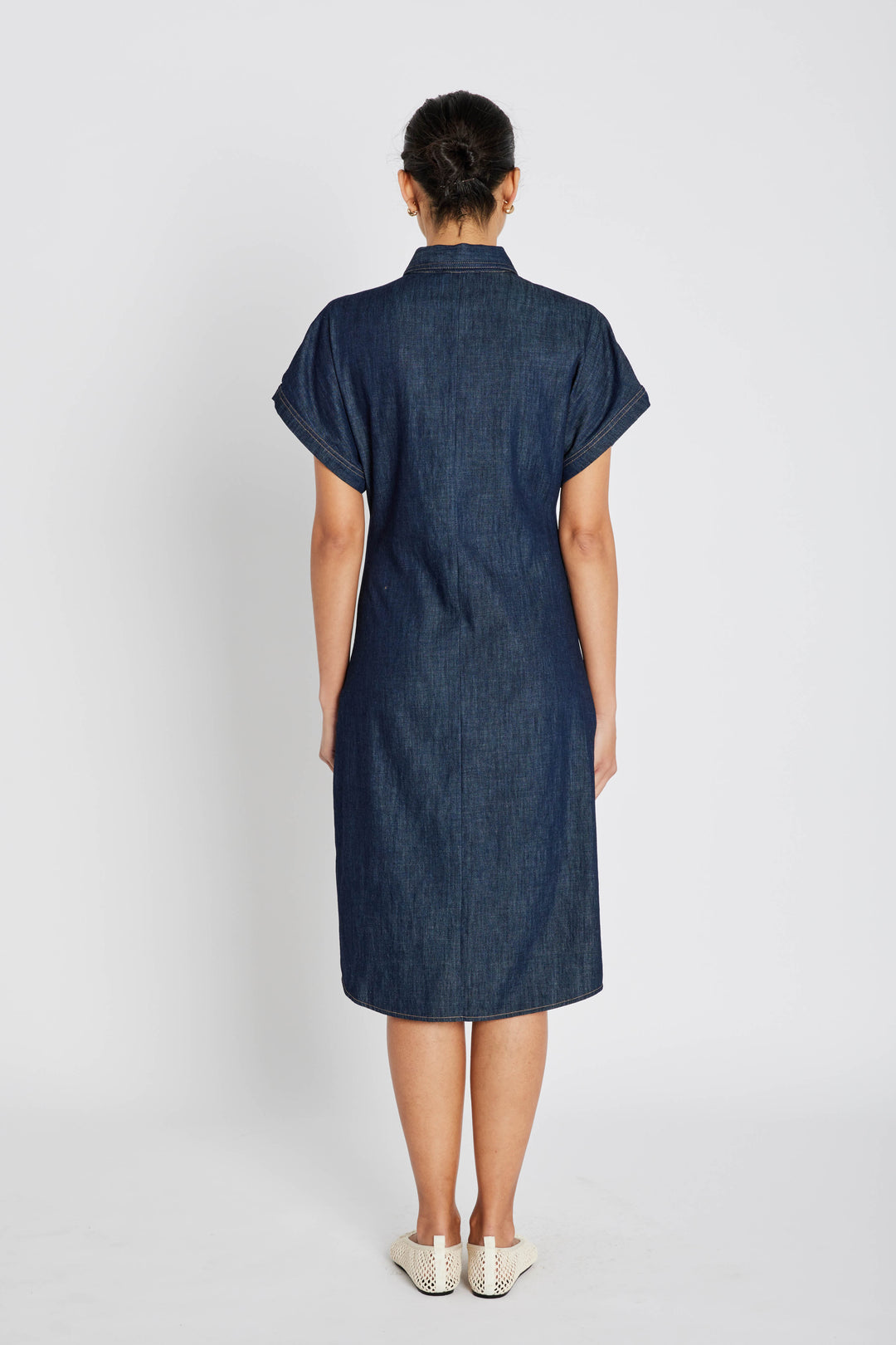 Bruuns Bazaar Women ChambraBBCallie dress Dress Denim blue