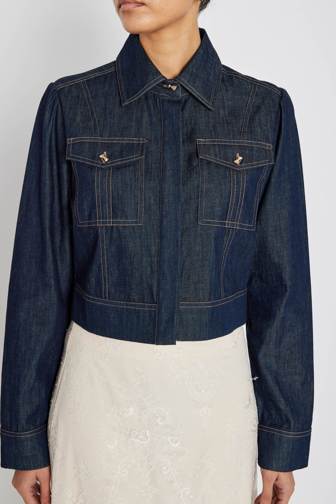 Bruuns Bazaar Women ChambraBBGlorita shirt Shirts Denim blue