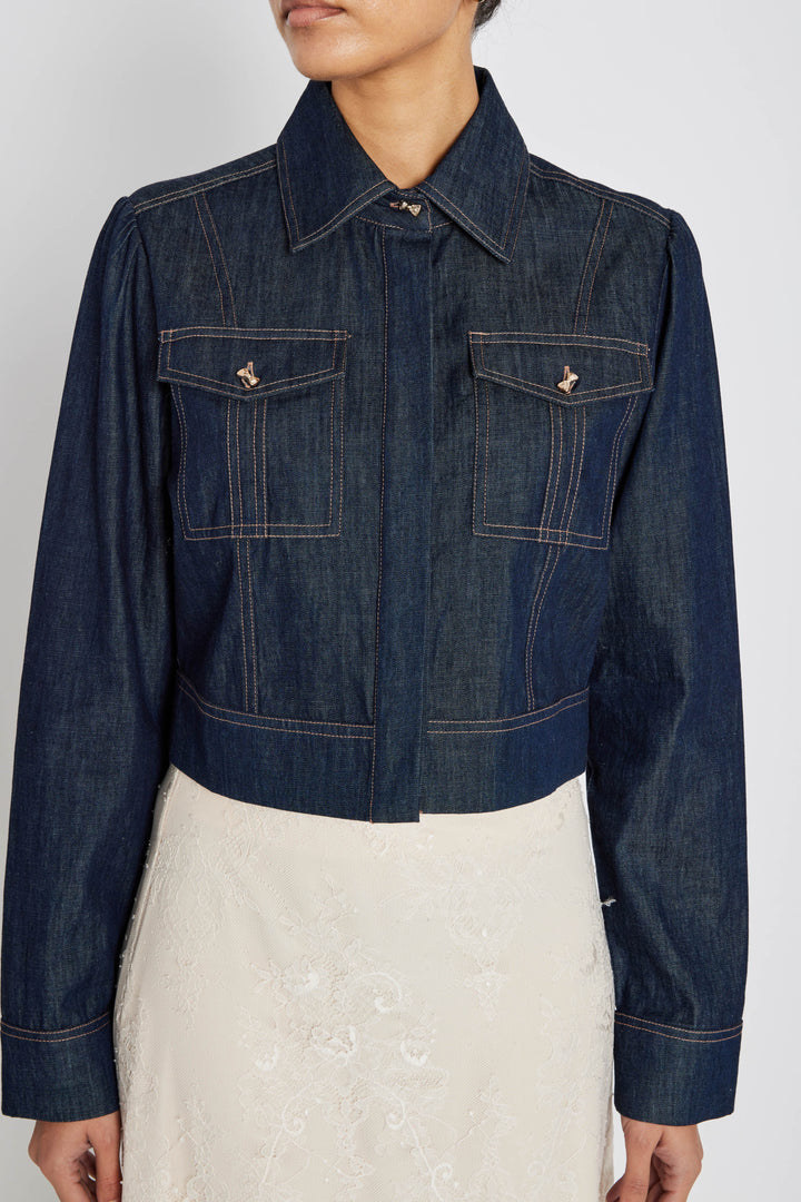 Bruuns Bazaar Women ChambraBBGlorita shirt Shirts Denim blue