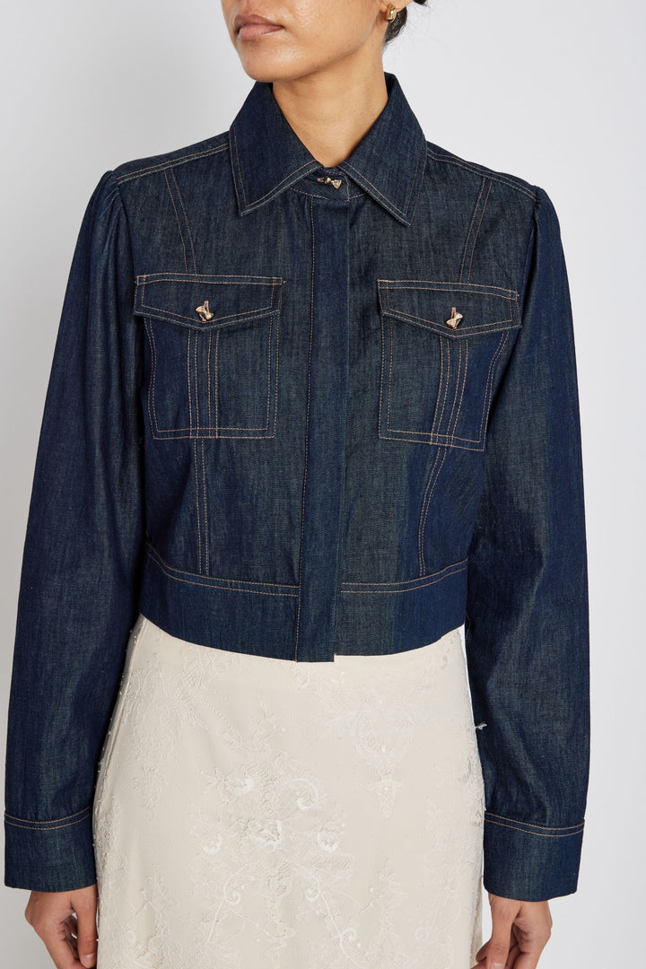 Bruuns Bazaar Women ChambraBBGlorita shirt Shirts Denim blue