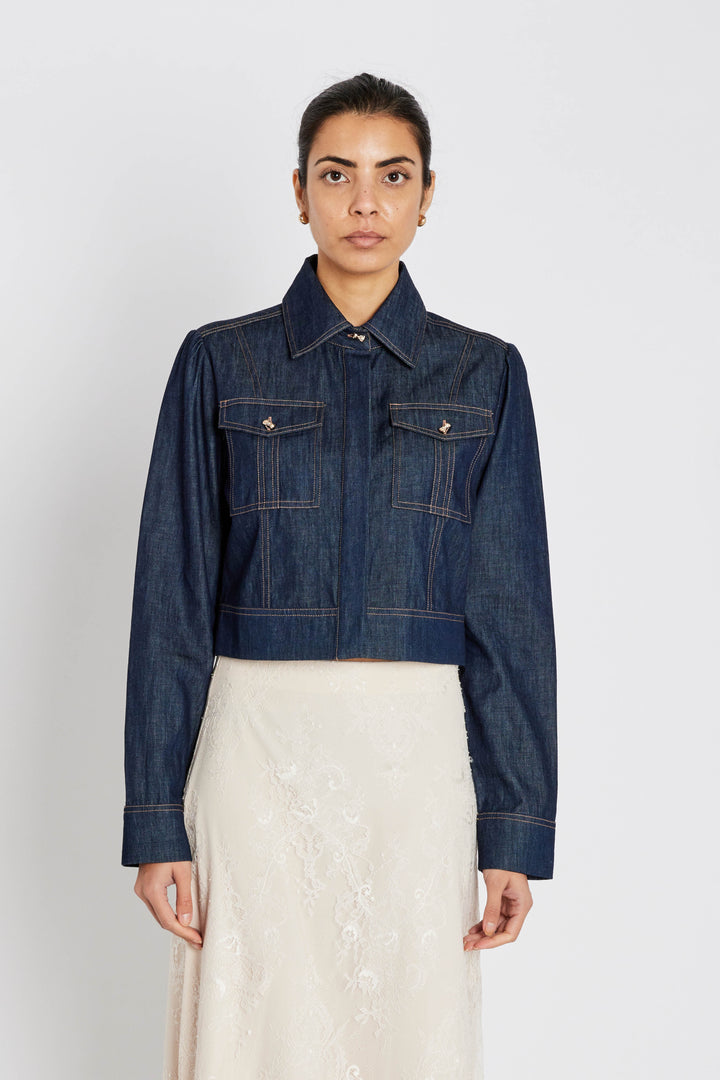 Bruuns Bazaar Women ChambraBBGlorita shirt Shirts Denim blue