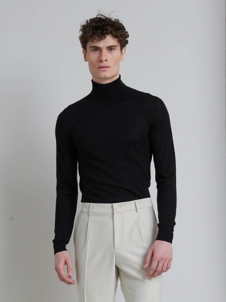 CharlesBB roll neck - Black