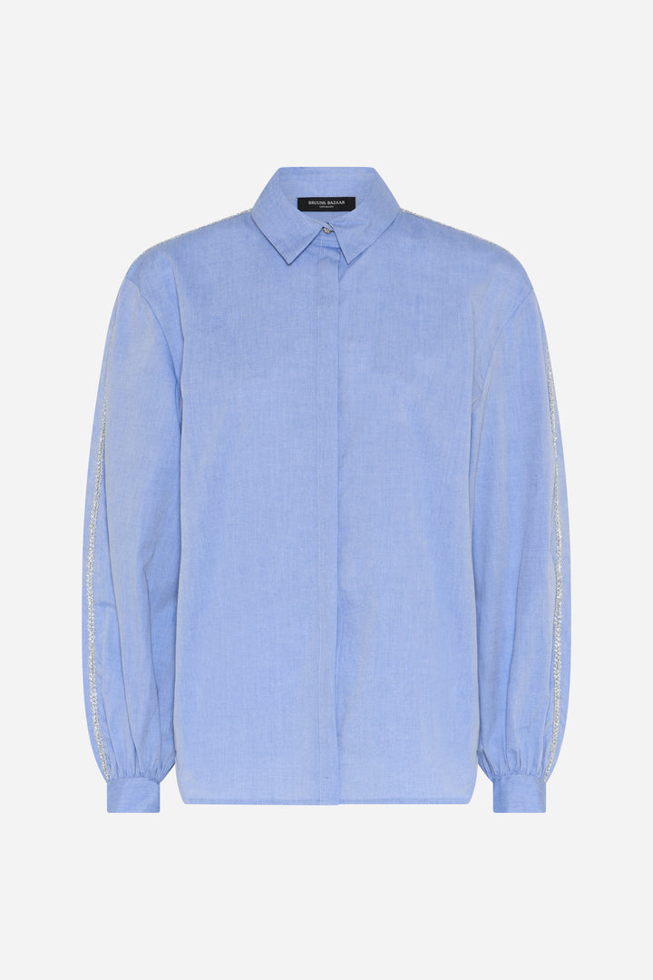 Bruuns Bazaar Women ChelyoBBLure Shirt Shirts Light blue