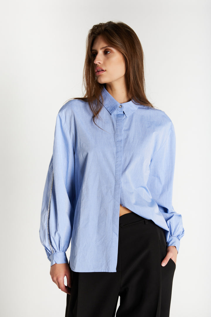 Bruuns Bazaar Women ChelyoBBLure Shirt Shirts Light blue