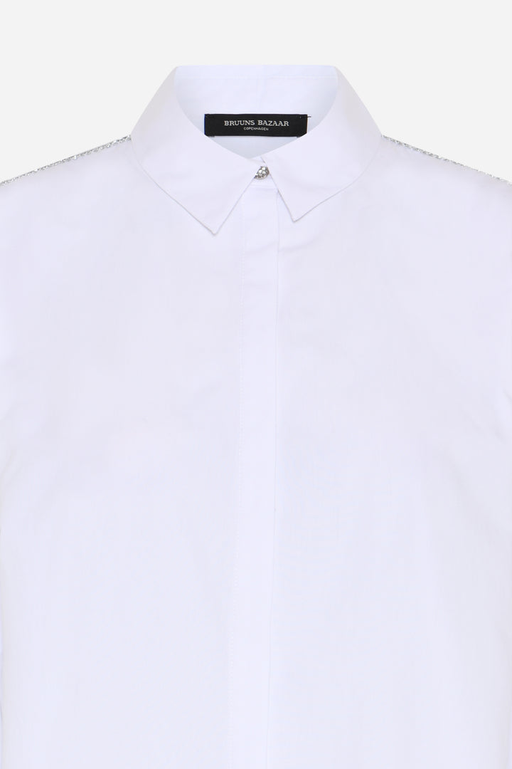 Bruuns Bazaar Women ChelyoBBLure Shirt Shirts White