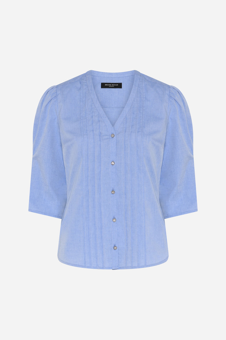Bruuns Bazaar Women ChelyoBBVencai Shirt Shirts Light blue
