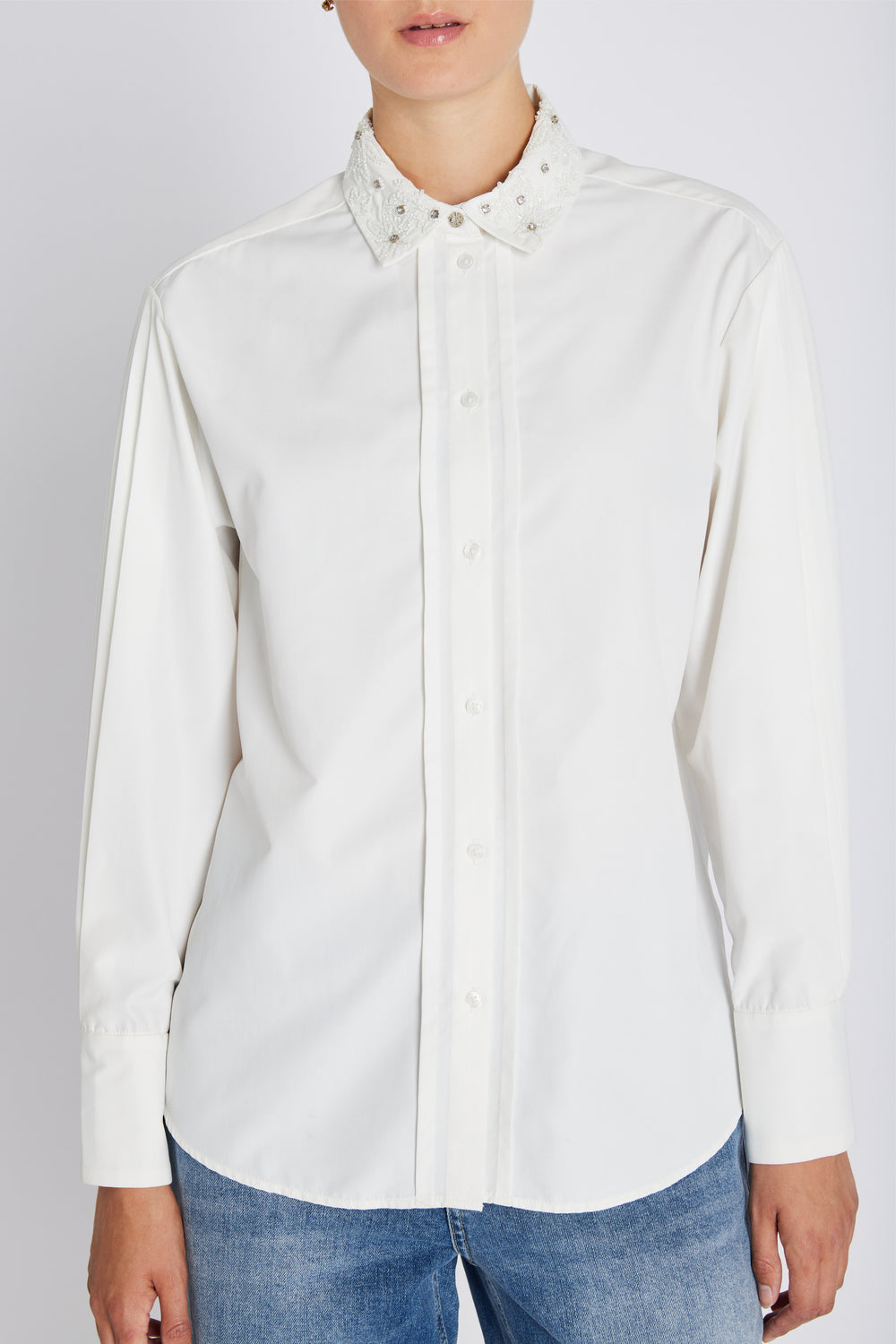 Bruuns Bazaar Women ChrisoulaBBSiw shirt Shirts Snow White