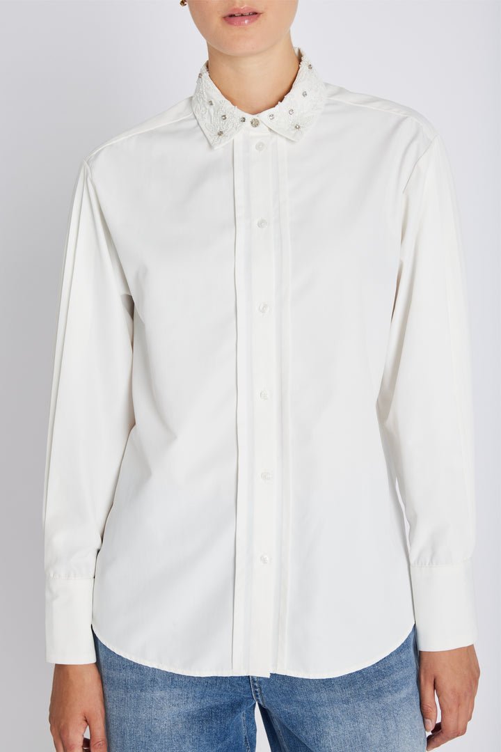 Bruuns Bazaar Women ChrisoulaBBSiw shirt Shirts Snow White