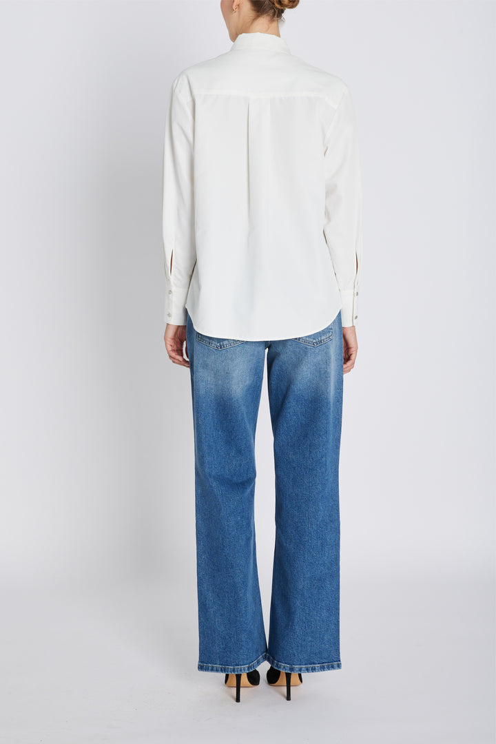 Bruuns Bazaar Women ChrisoulaBBSiw shirt Shirts Snow White