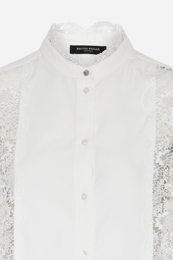 Bruuns Bazaar Women ChrisoulaBBTricia shirt Shirts Snow White