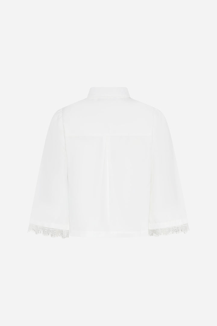 Bruuns Bazaar Women ChrissiBBFeruzi shirt Shirts Snow White