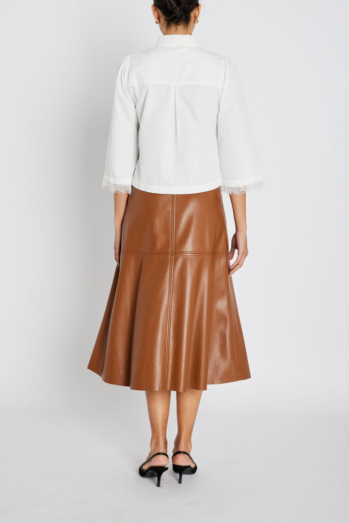 Bruuns Bazaar Women ChrissiBBFeruzi shirt Shirts Snow White