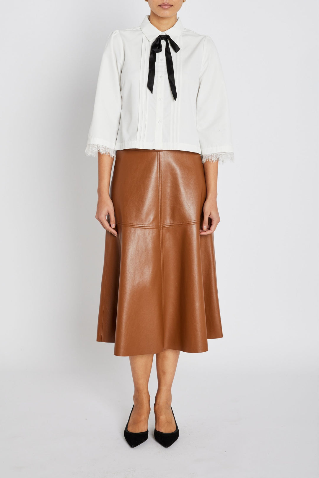 Bruuns Bazaar Women ChrissiBBFeruzi shirt Shirts Snow White