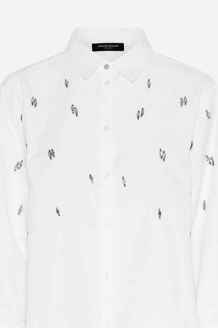 Bruuns Bazaar Women ChrissiBBZinne shirt Shirts Snow White
