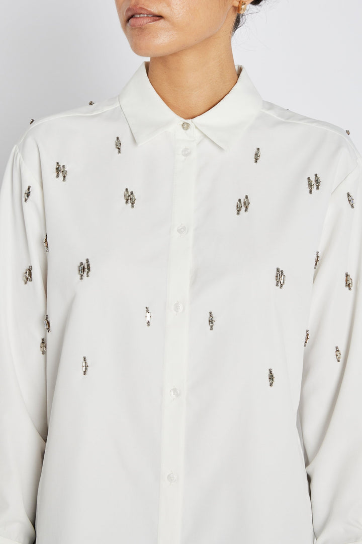 Bruuns Bazaar Women ChrissiBBZinne shirt Shirts Snow White