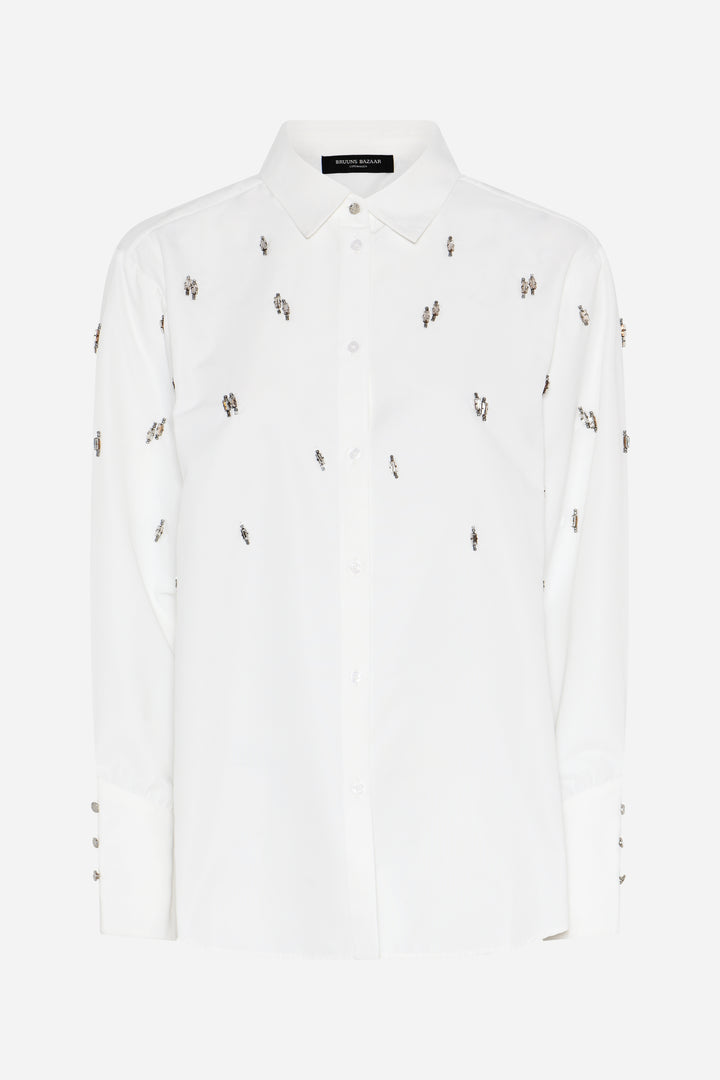 Bruuns Bazaar Women ChrissiBBZinne shirt Shirts Snow White