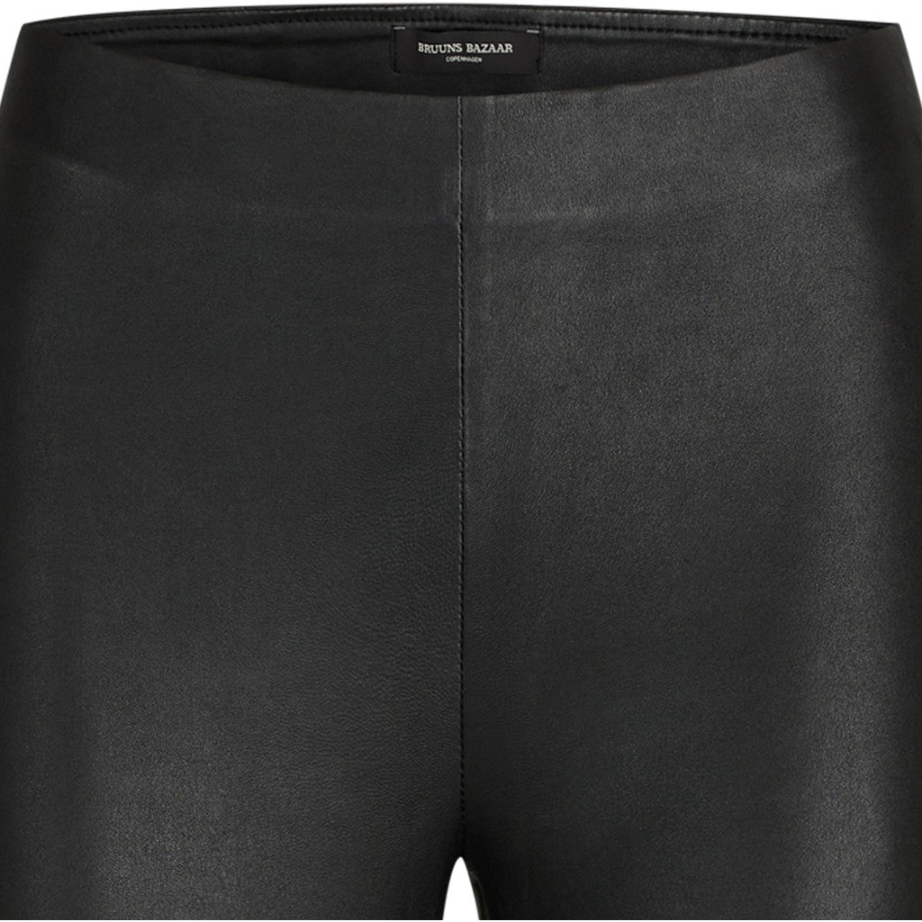 Bruuns Bazaar Women ChristaBBleather leggings Pants Black