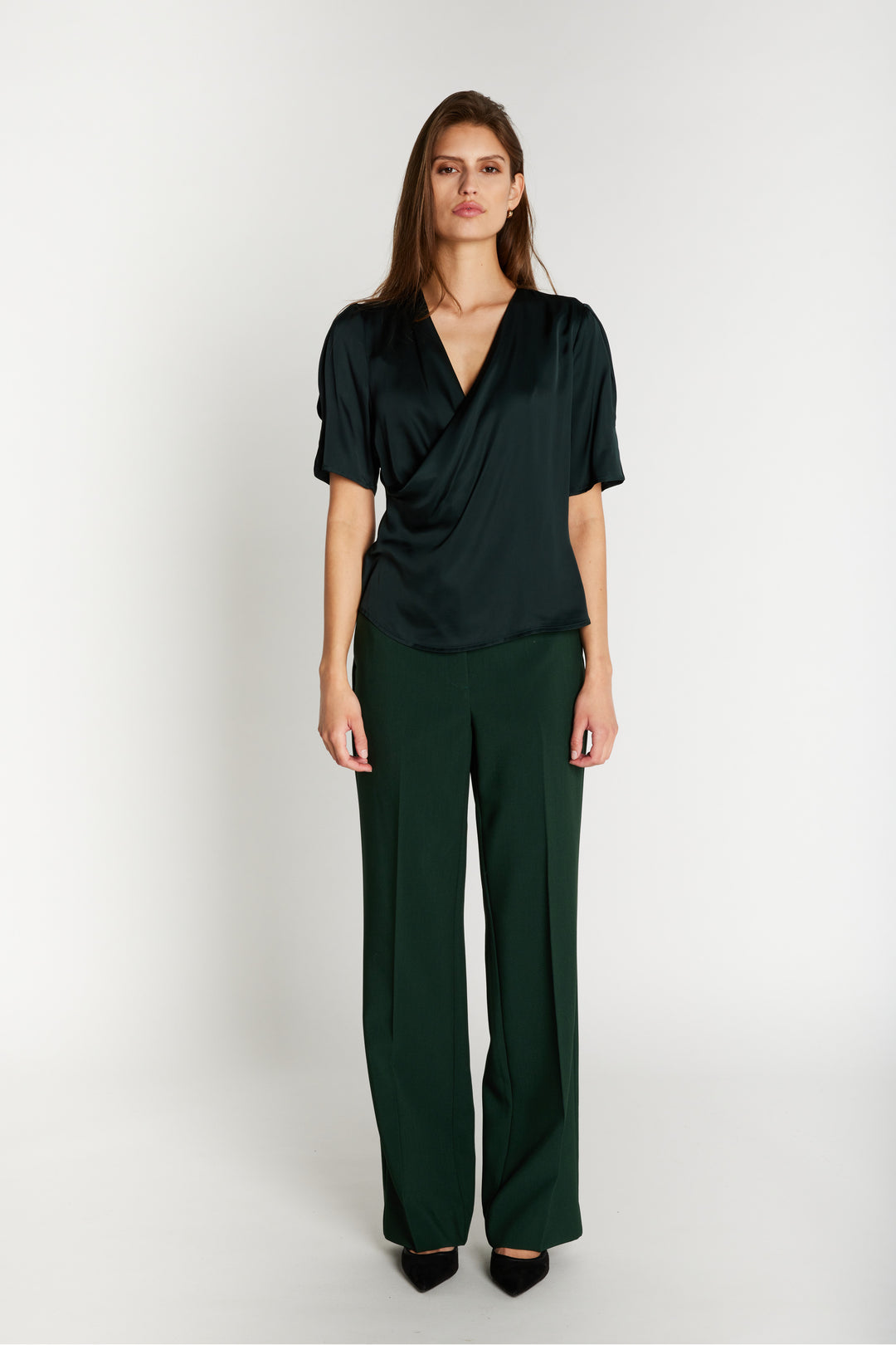 Bruuns Bazaar Women CindySusBBEleza pants Pants Midnight Green