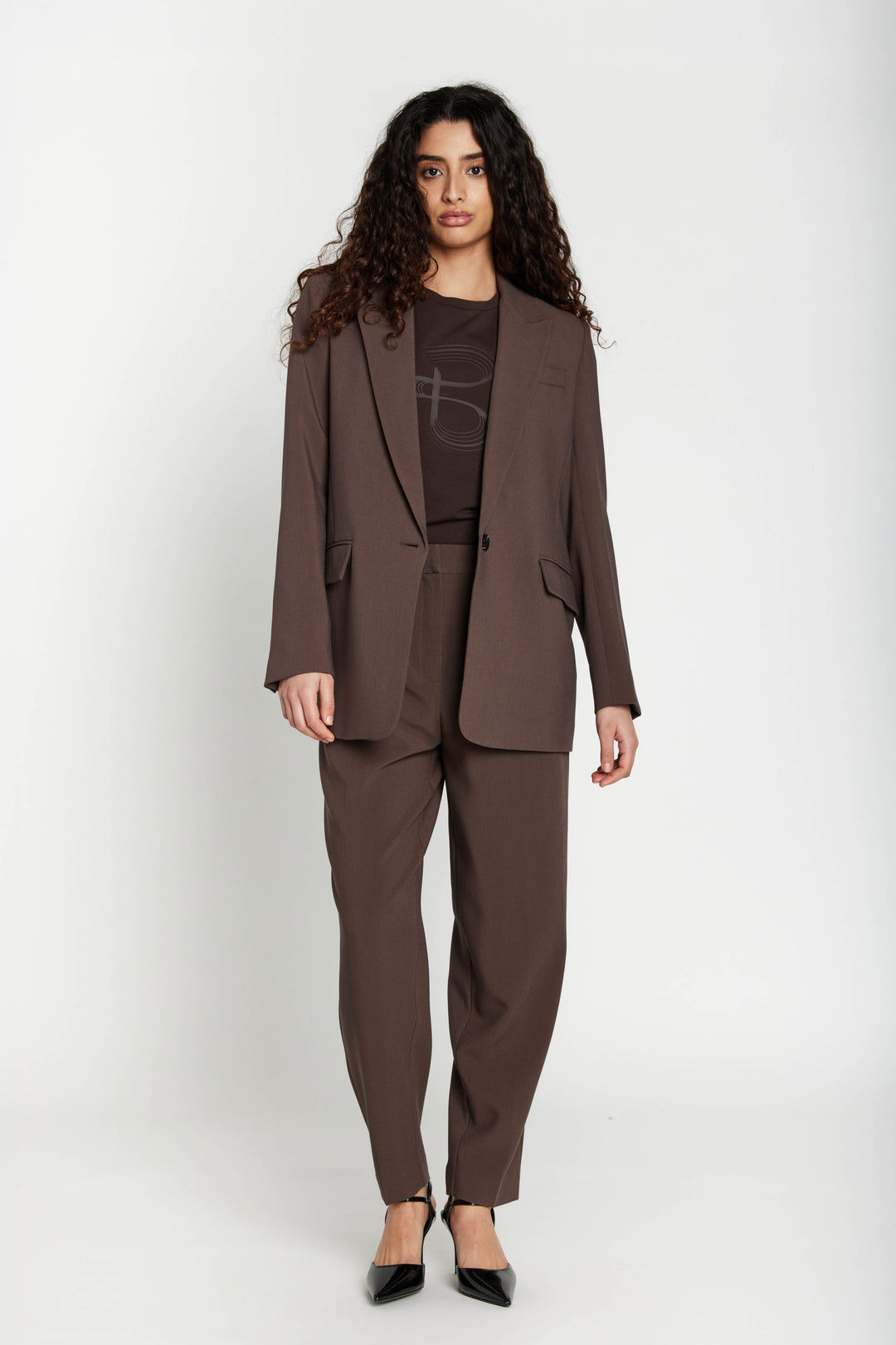 Bruuns Bazaar Women CindySusBBFrida blazer Blazer Chestnut