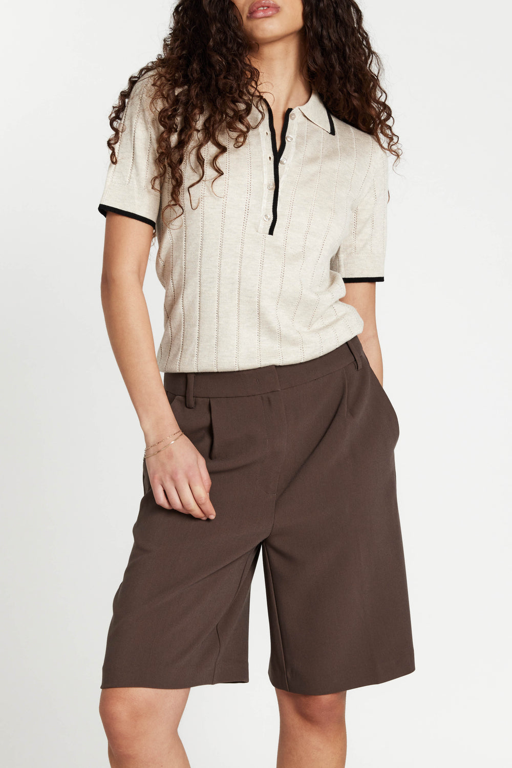 Bruuns Bazaar Women CindySusBBWinnis shorts Shorts Chestnut