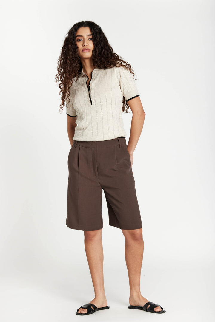 Bruuns Bazaar Women CindySusBBWinnis shorts Shorts Chestnut