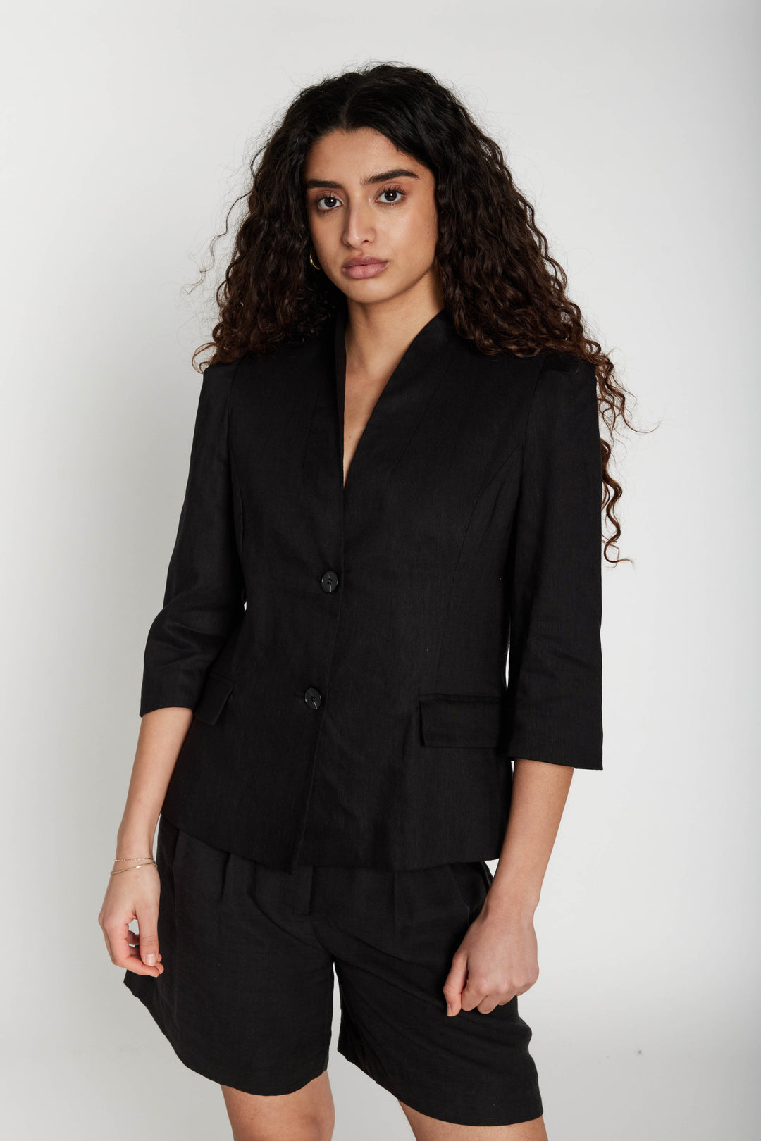 Bruuns Bazaar Women ClinoBBNorris blazer Blazer Black