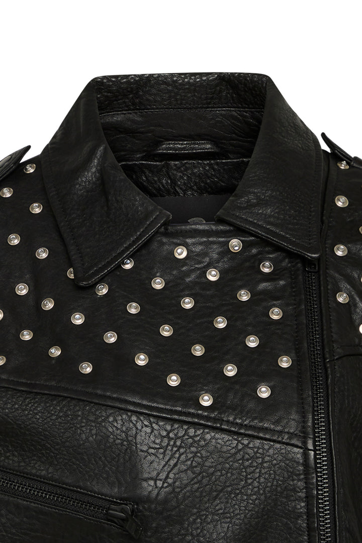 Bruuns Bazaar Women CloveBBElia Leather jacket Outerwear Black
