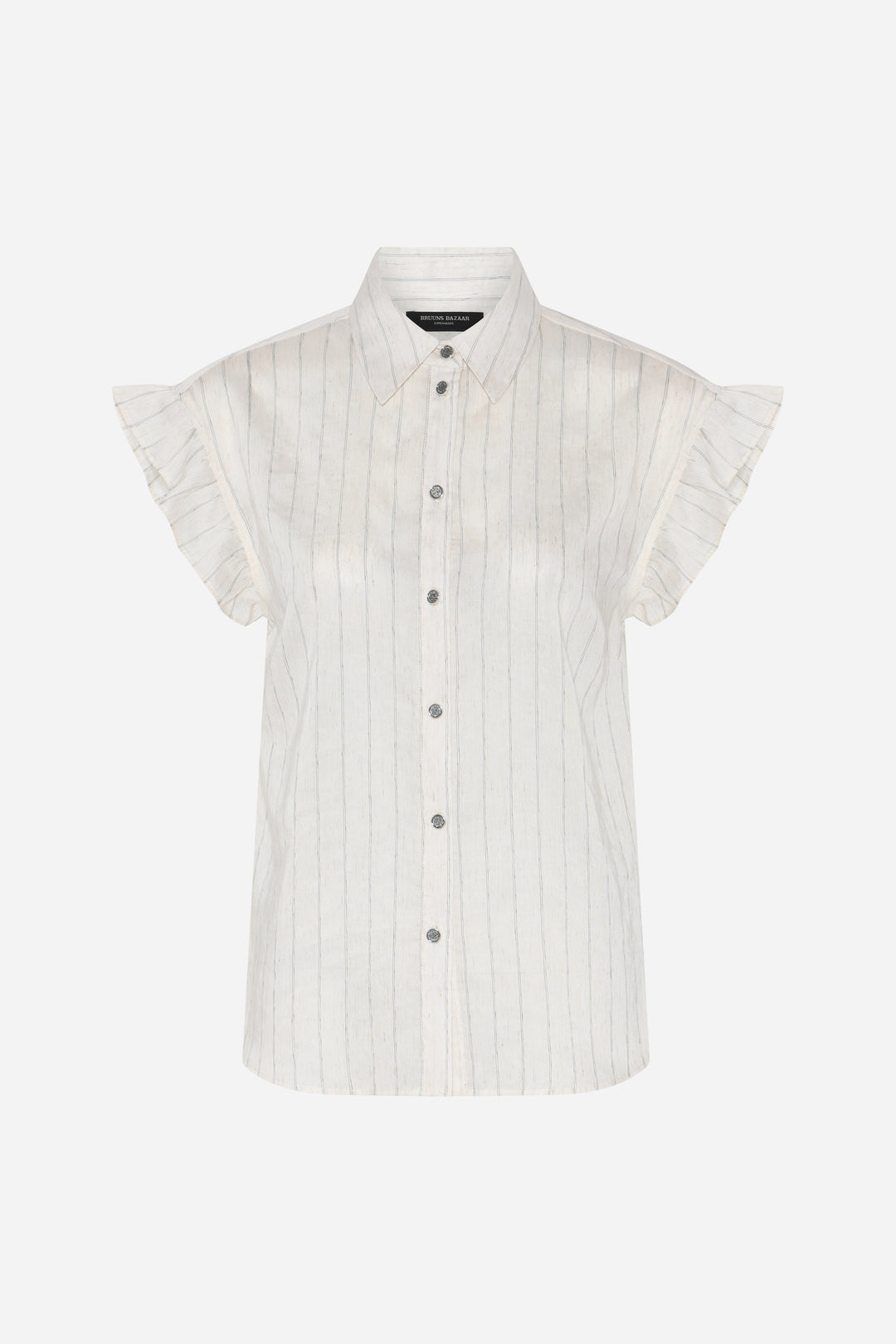 Bruuns Bazaar Women CoccoBBBilla shirt Shirts Snow white with black stripe