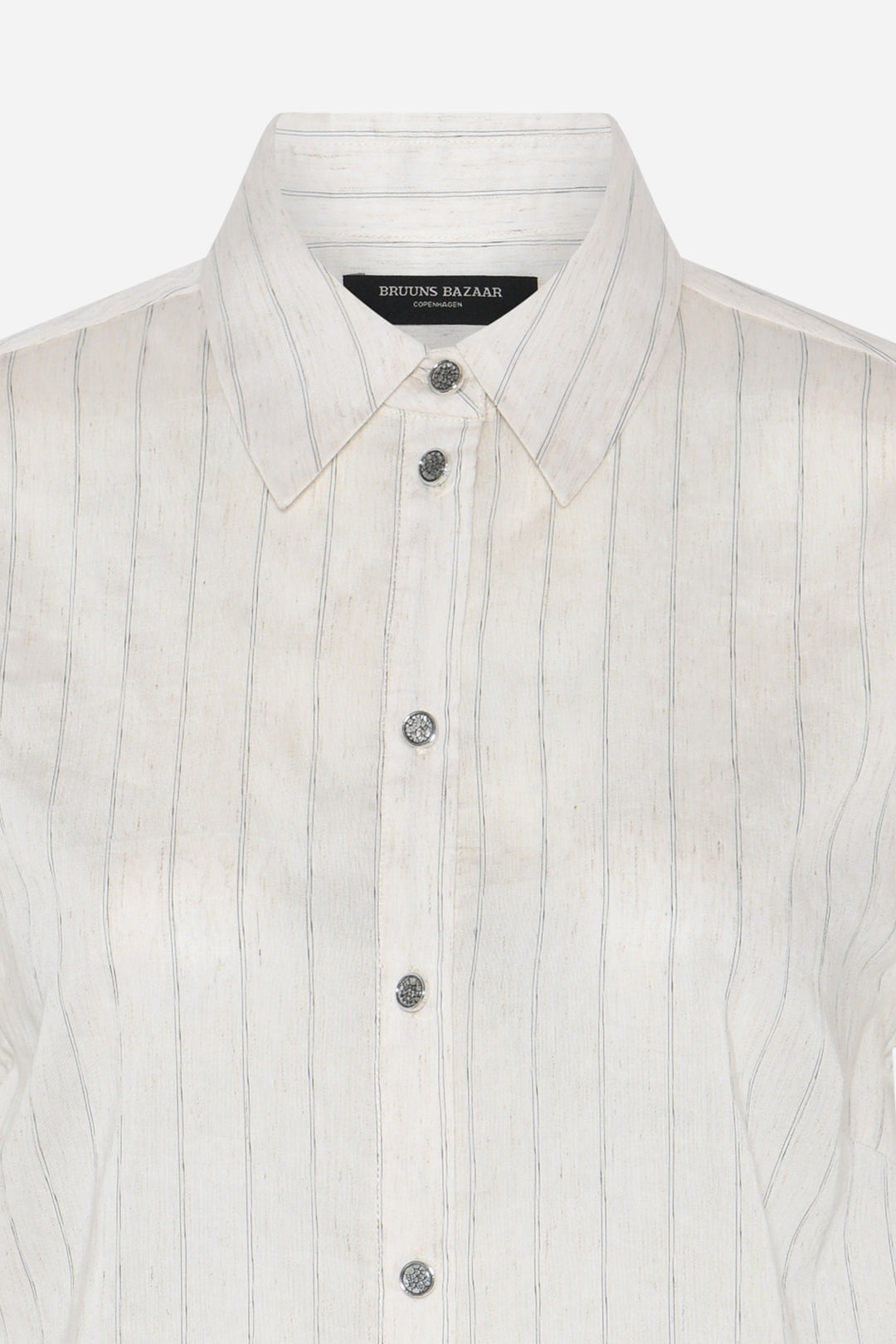 Bruuns Bazaar Women CoccoBBBilla shirt Shirts Snow white with black stripe